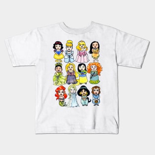 Princesses Kids T-Shirt